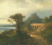 Johann Koler Italian landscape Spain oil painting artist